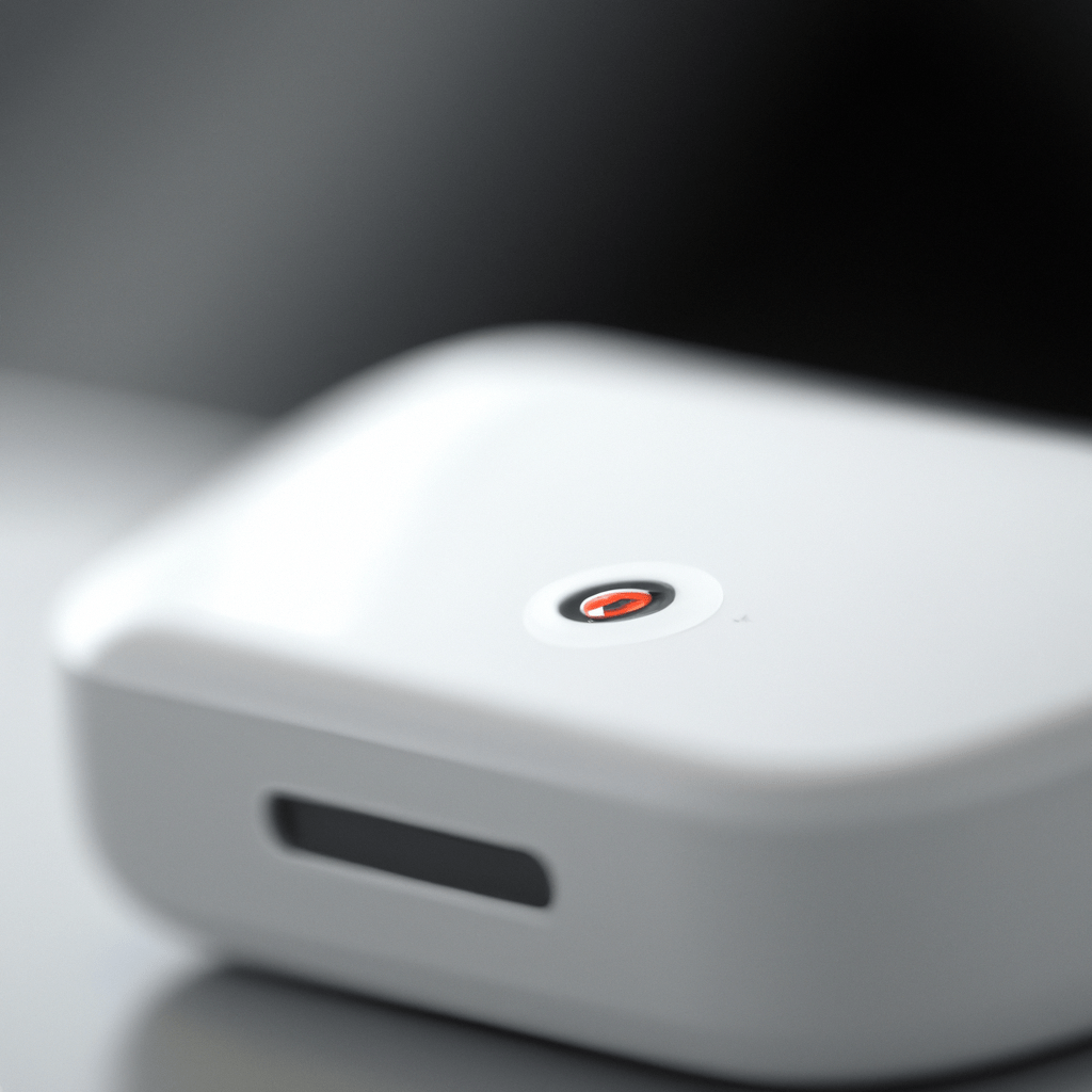 2 - A close-up photo of a GSM alarm system motion sensor, detecting any movement and instantly alerting the owner through a mobile app or phone call.. Sigma 85 mm f/1.4. No text.