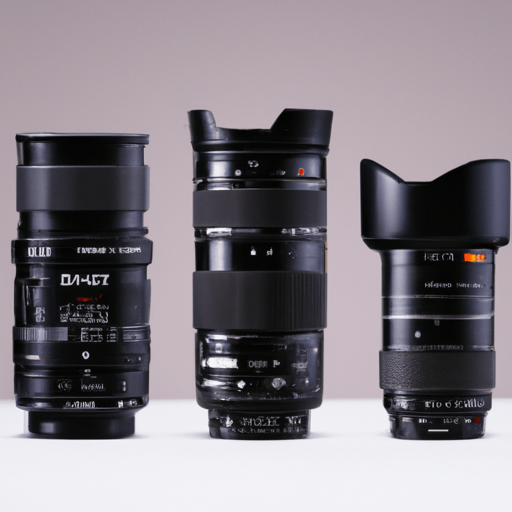 3 - A comparison of different brands and models.. Sigma 85 mm f/1.4. No text.