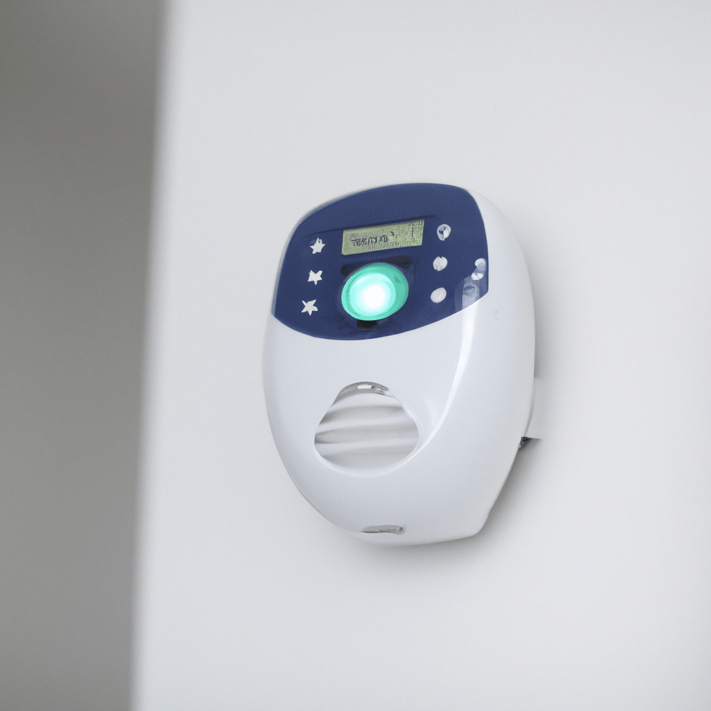 2 - A photo of a GSM alarm system being easily installed, providing a simple and cost-effective security solution for homes and offices. Sigma 85 mm f/1.4. No text.. Sigma 85 mm f/1.4. No text.