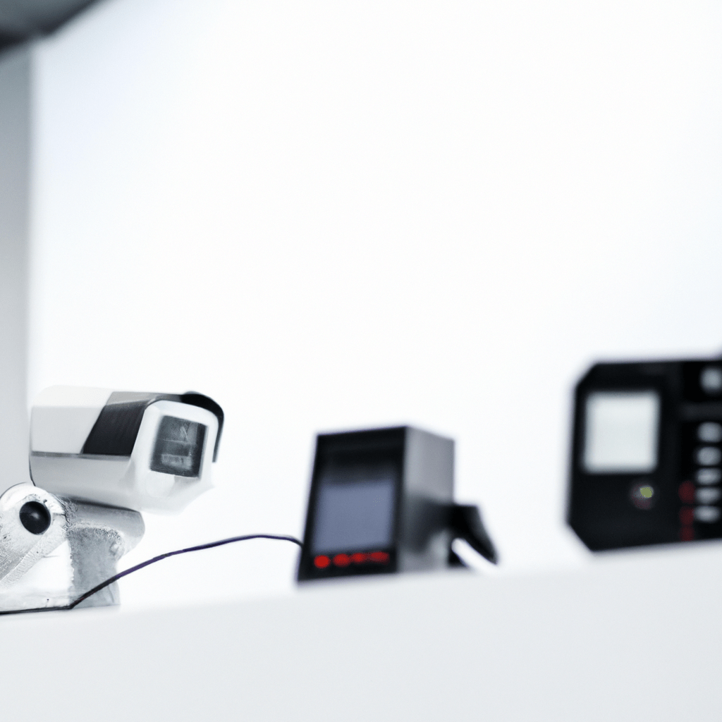 [Security system connected to monitoring center]. Sigma 85 mm f/1.4. No text.
