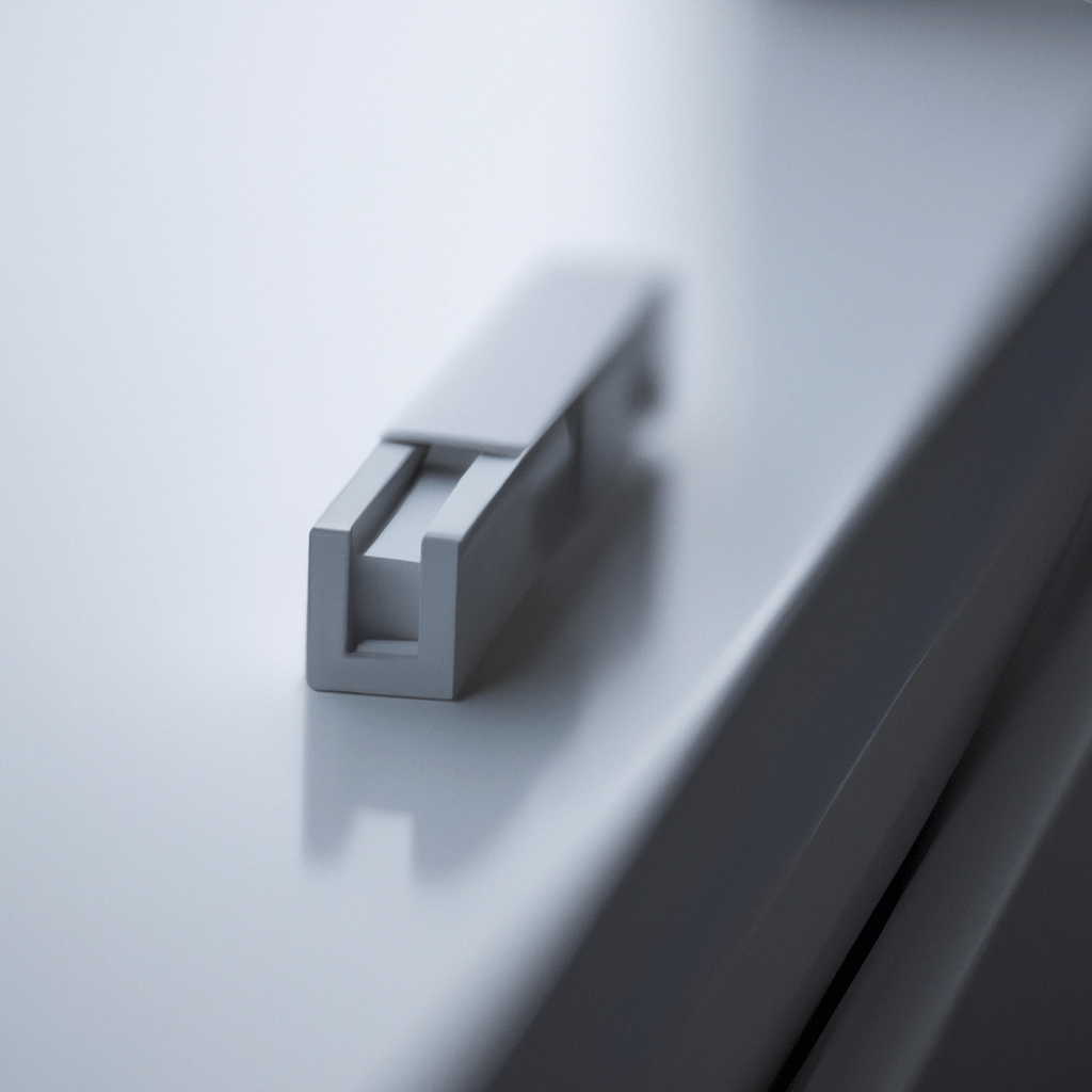 2 - [A close-up photo of a window sensor, a key component of a modern window and door alarm system, detecting the opening of a window.] Sigma 85 mm f/1.4. No text.. Sigma 85 mm f/1.4. No text.