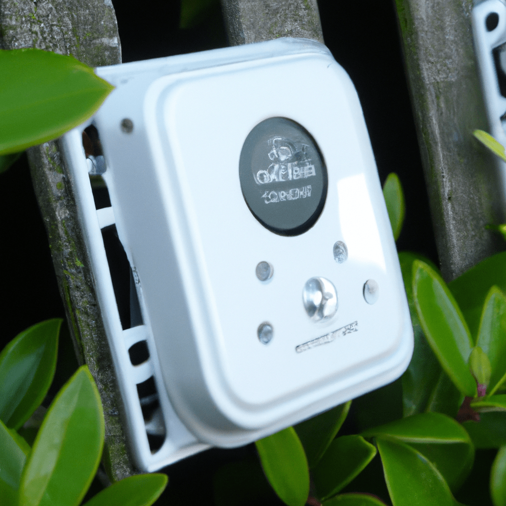Alarm E - A modern and reliable wireless alarm for your garden, providing the perfect sense of security. Its high range makes it suitable for both small and large areas. With its sleek design and durable construction, Alarm E is not only an aesthetic addition but also highly resistant to harsh weather conditions. Easy installation, no complicated wiring. It offers various functional modes, including continuous sound alerts and instant notifications to your smartphone. Equipped with motion sensors, it flawlessly detects any movement in its vicinity, alerting you immediately with loud sound and mobile messages. Rest assured about the security of your property with this reliable and professional detection system. Get high-quality and utmost satisfaction with Alarm E at a favorable price. Secure your garden effectively and modernly.. Sigma 85 mm f/1.4. No text.