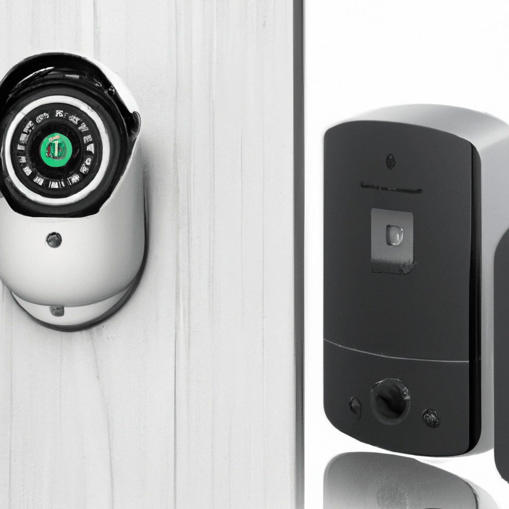 A photo of a modern home security system with a GSM camera, ensuring constant protection and peace of mind. Easy installation, flexible placement options, and video recording features provide a safe and secure environment. Stay connected and sleep soundly with notifications sent directly to your device. Choose the right GSM alarm with a camera for your home and gain valuable insights into installation and usage. Keep your household safe with this advanced technology.. Sigma 85 mm f/1.4. No text.