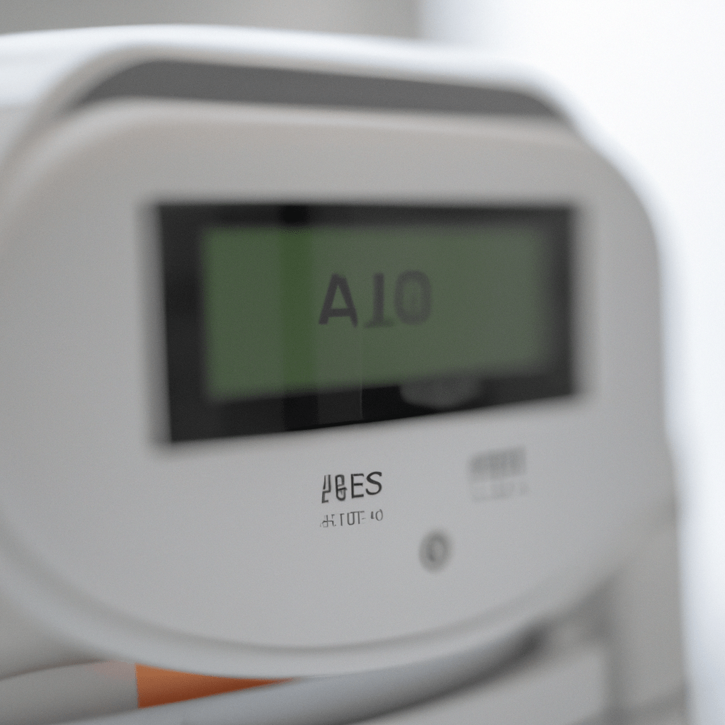 [Close-up of a wired home alarm system]. Sigma 85 mm f/1.4. No text.