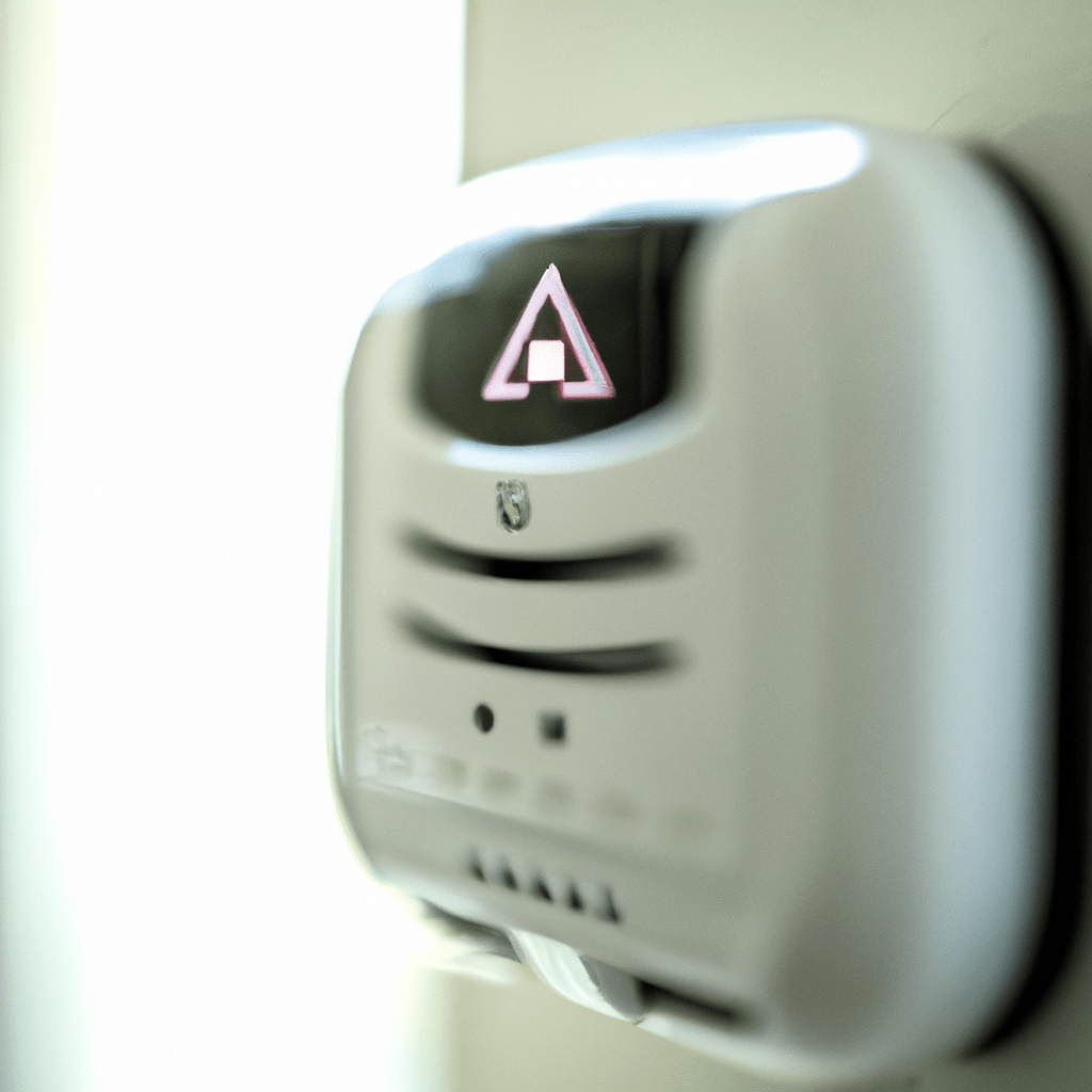 A photo of a wireless alarm system, showcasing its easy installation and flexibility, providing modern home security.. Sigma 85 mm f/1.4. No text.