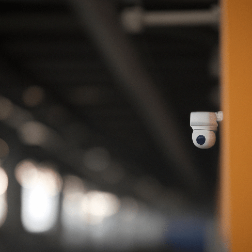 2 - A wireless PIR sensor installed in an industrial setting, detecting movement for enhanced security and safety. [Wireless PIR sensor image]. Sigma 85 mm f/1.4. No text.. Sigma 85 mm f/1.4. No text.
