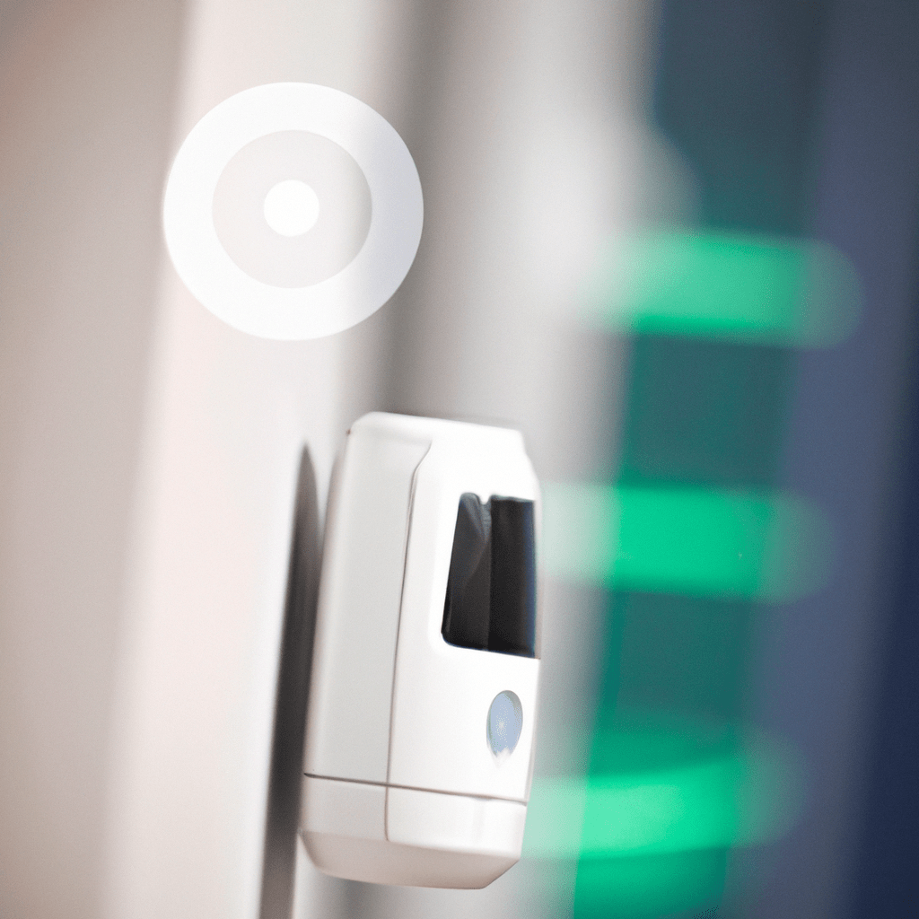 3 - PHOTO: A wireless motion sensor and detector in action, providing reliable security and peace of mind. No more worries about intrusions or dangerous threats. Sigma 85 mm f/1.4. No text.. Sigma 85 mm f/1.4. No text.